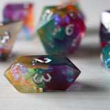 Handmade Resin DND Dice Set