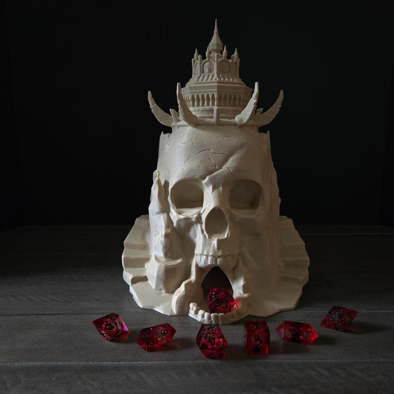 Skull King Large DND Dice Tower