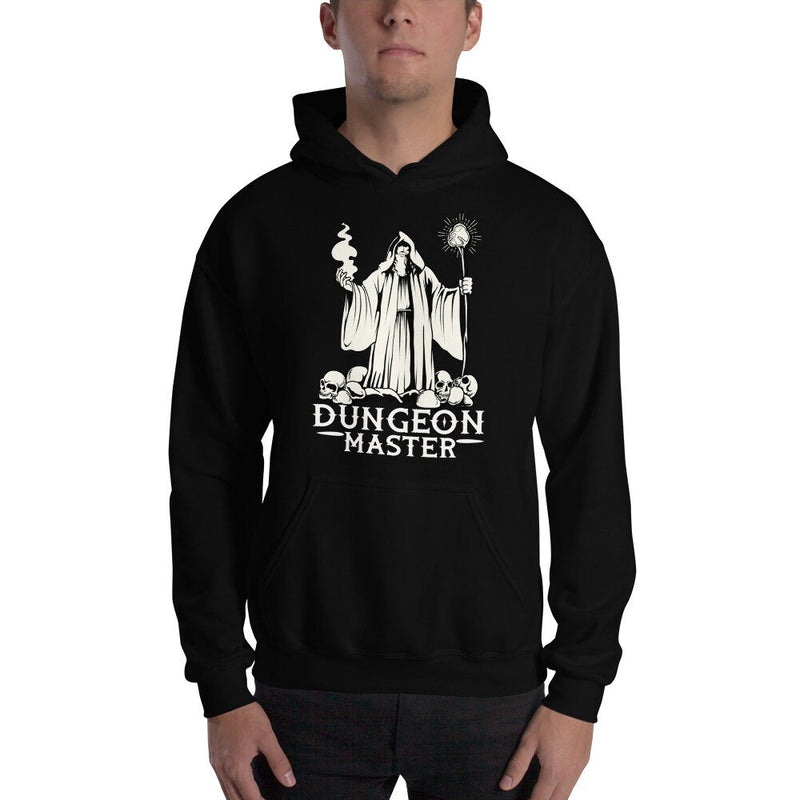 Hooded Sweatshirt - Dungeon Master - DND - D20 Gift- Game Master - Adventure - RPG Sweater