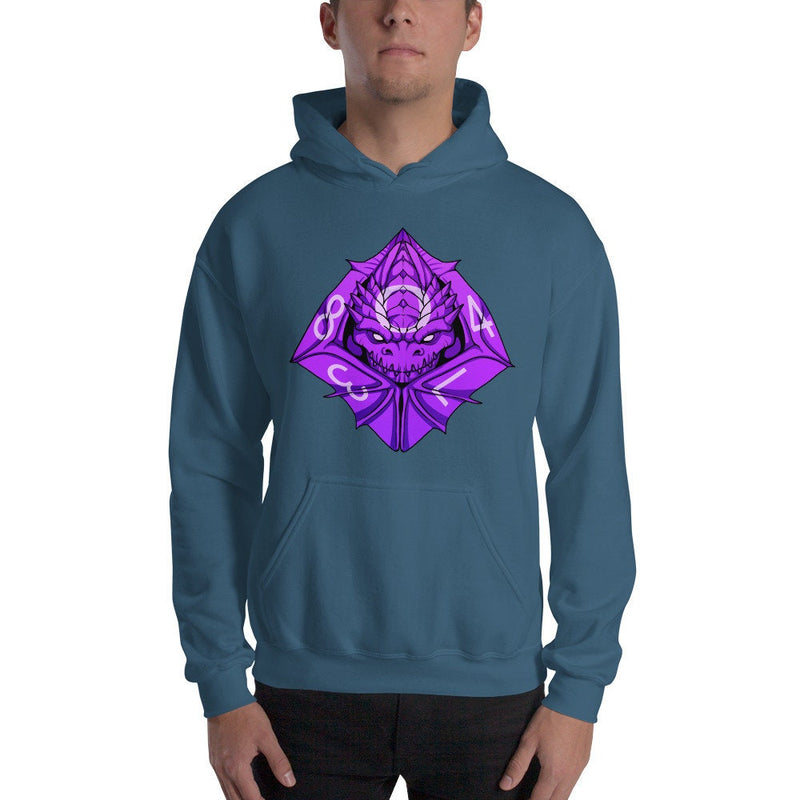 Hooded Sweatshirt - Dragon Dice - DND - Gift For Dnd - D20 Gift- Game Master - Adventure - RPG Sweater