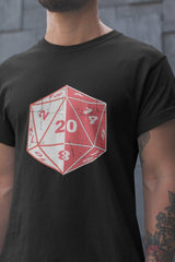 Fantasy T-Shirt- Dice Art - DND - Gift For Dnd - D20 Gift Tee- Game Master - Adventure - RPG Shirt