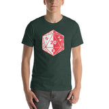 Fantasy T-Shirt- Dice Art - DND - Gift For Dnd - D20 Gift Tee- Game Master - Adventure - RPG Shirt